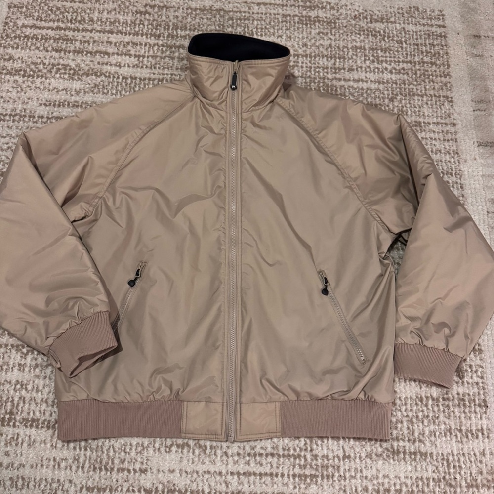 Aramark WearGuard System 365 Three Season Bomber Jacket Size Large Khaki